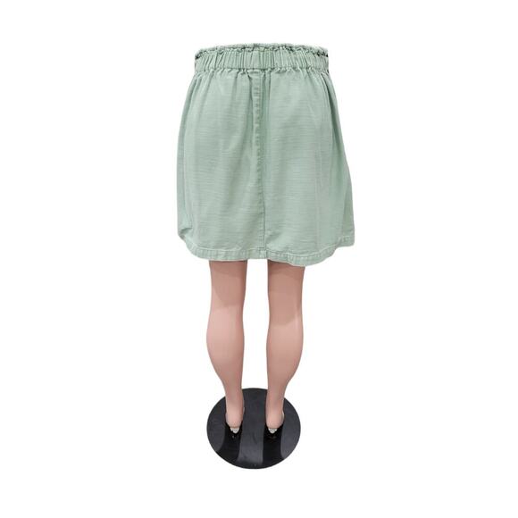 J. Crew Women's Skirt Green Size Small Rope Tie Waist Pull On 2021 - Picture 5 of 9